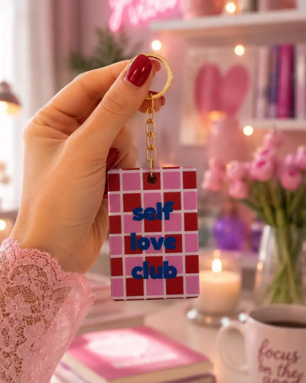 Self Love Club Hediyelik Anahtarlık