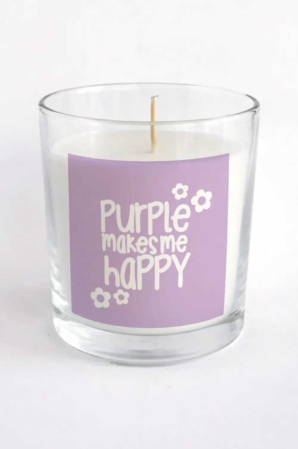Purple Makes Me Happy Kokulu Bardak Mum