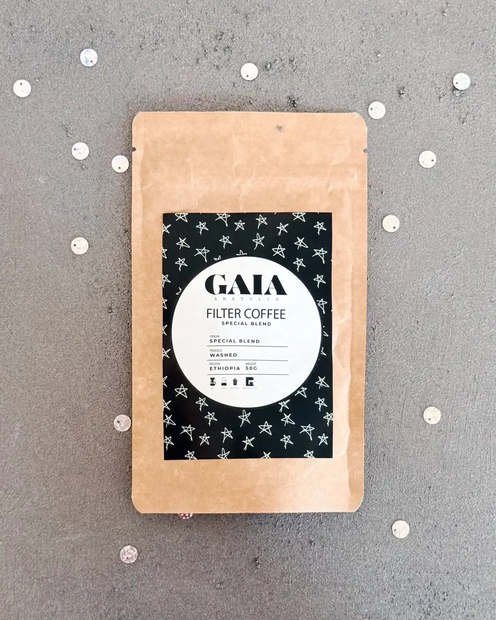 Filtre Kahve - Star Special Blend Gaia Anatolia Filter Coffee 50 gr.