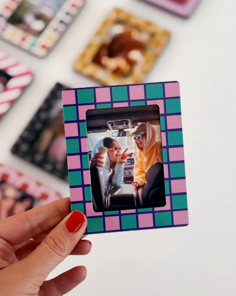 Daydream Magnet Çerçeve Ve Kişiye Özel 4'lü Mini Fotoğraf Baskısı 6x9 cm