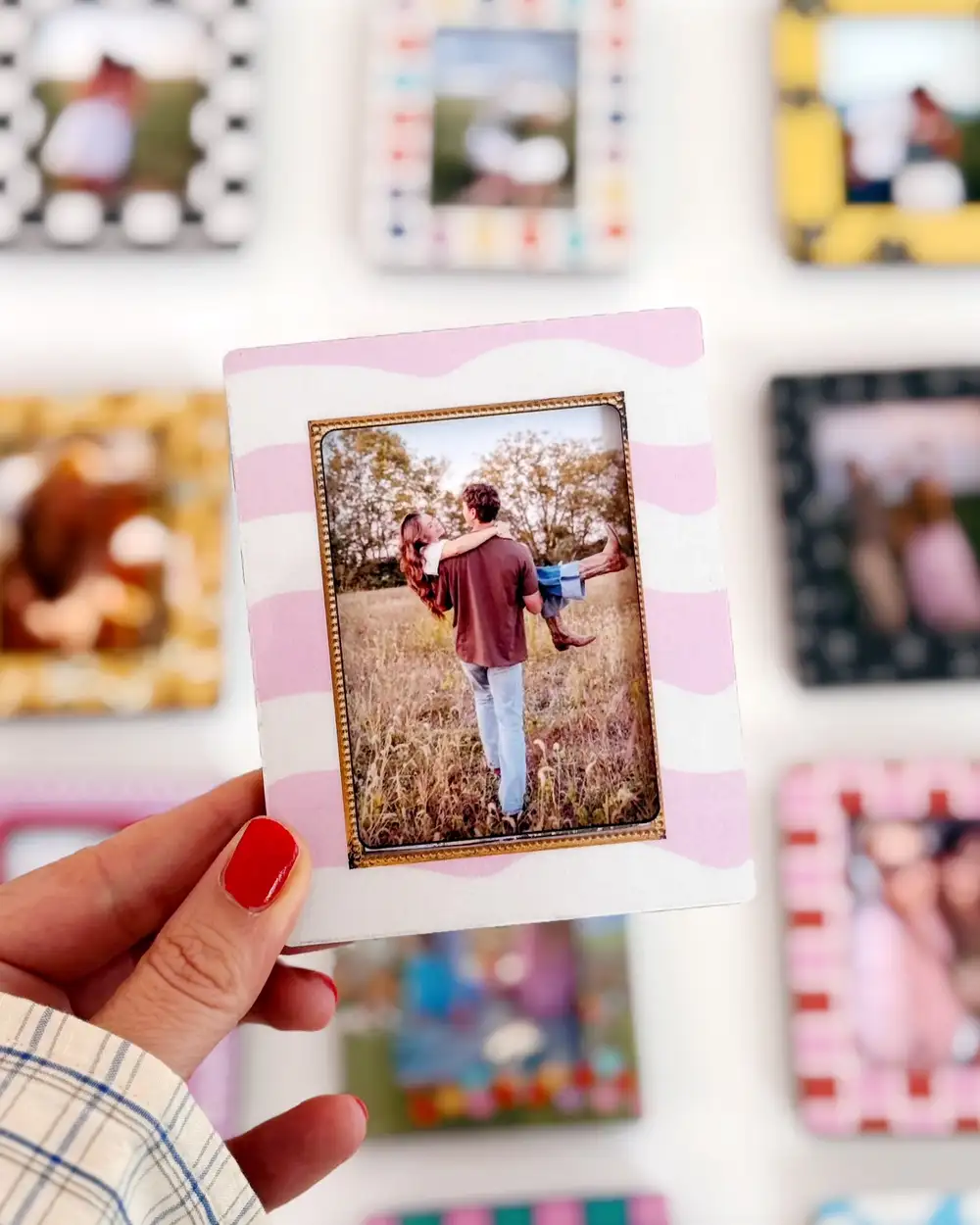 Hope Magnet Çerçeve Ve Kişiye Özel 4'lü Mini Fotoğraf Baskısı 6x9 cm