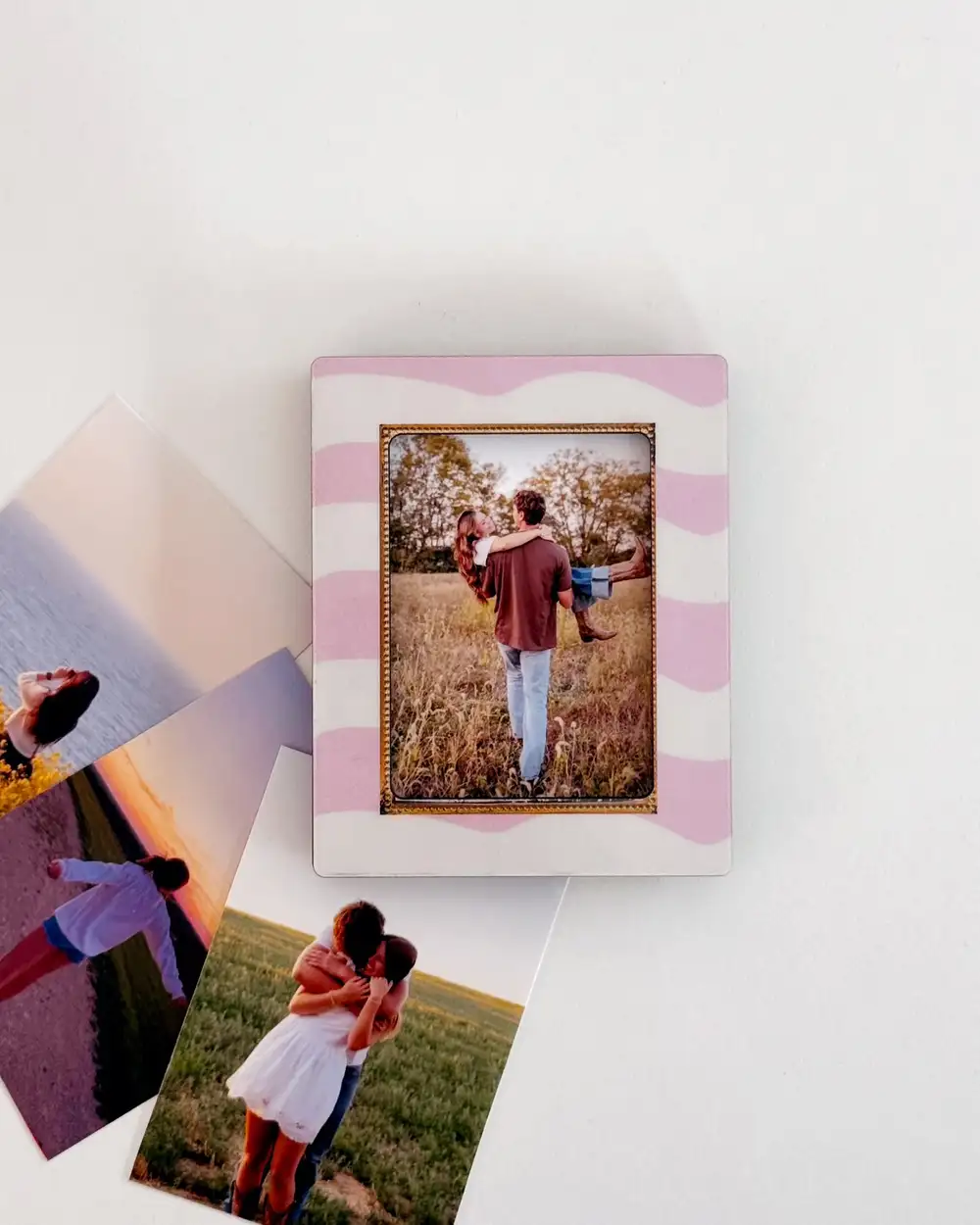 Hope Magnet Çerçeve Ve Kişiye Özel 4'lü Mini Fotoğraf Baskısı 6x9 cm