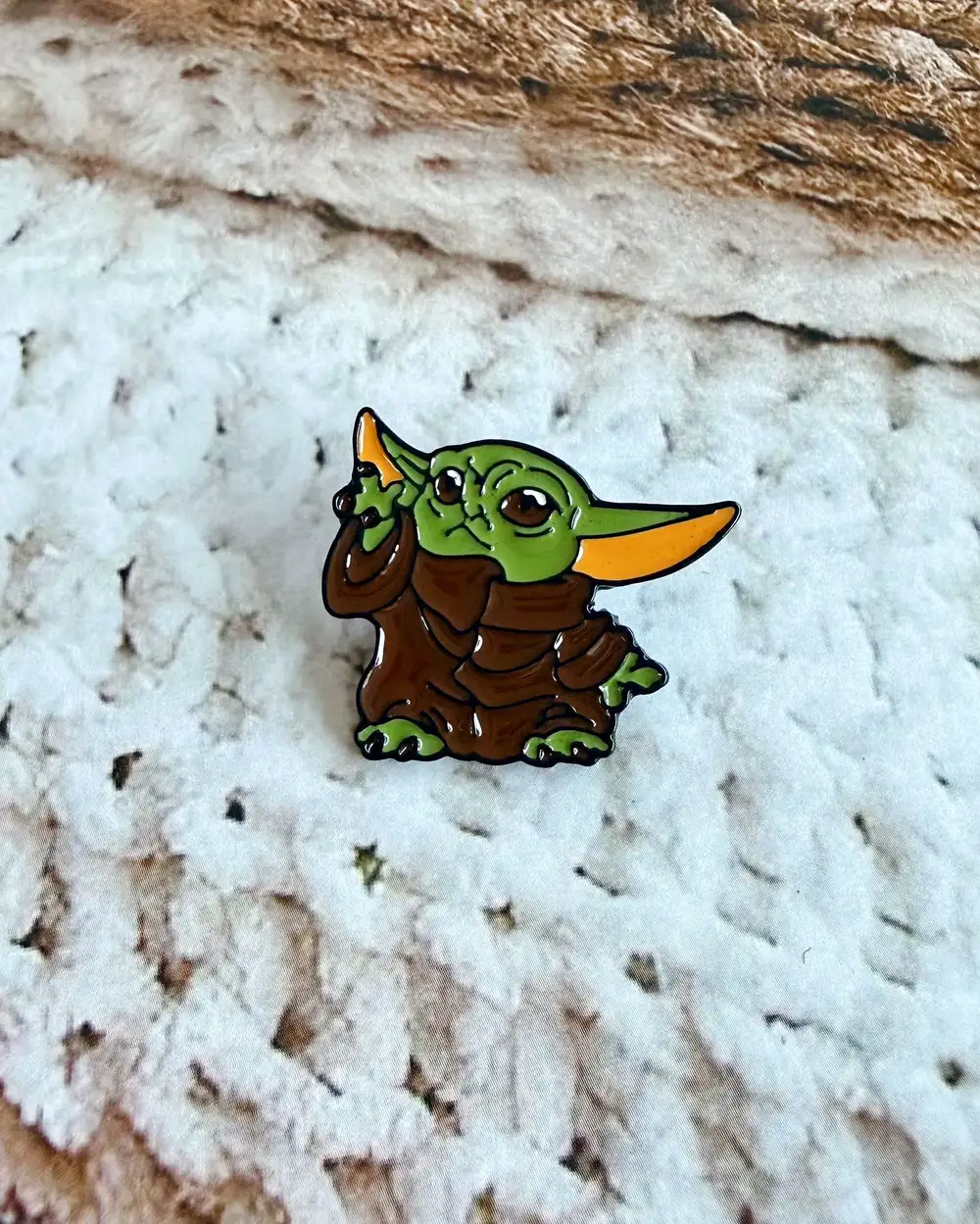 Grogu Bebek Yoda Rozet