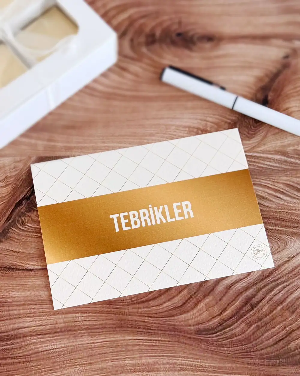 Kurumsal Firma Not Kartı Tebrikler