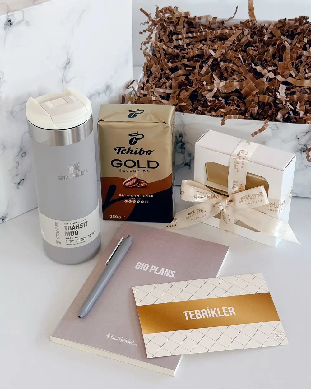 Premium Gold Tebrikler Hediye Kutusu