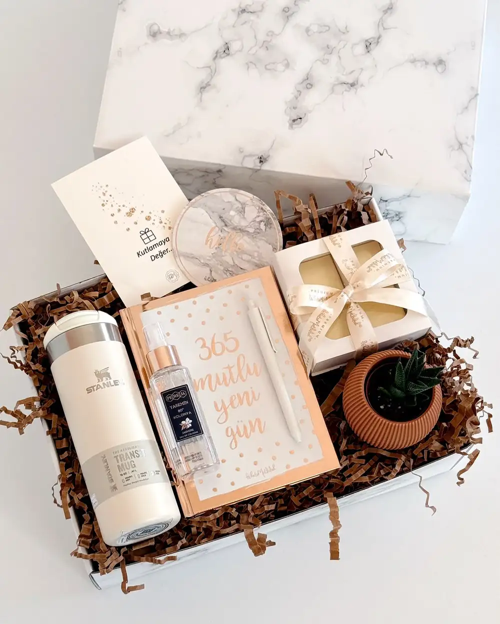 Stanley Termoslu Gold Hediye Kutusu