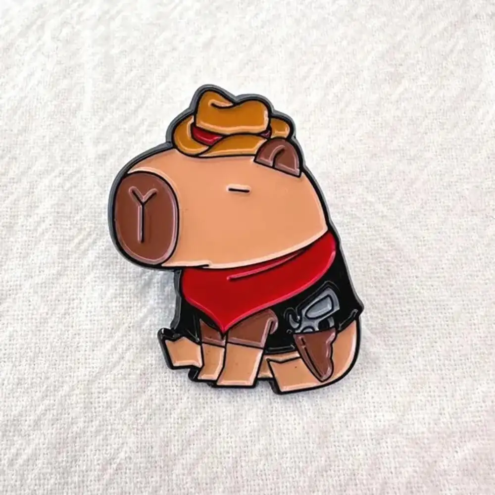 Cowboy Capybara Rozet