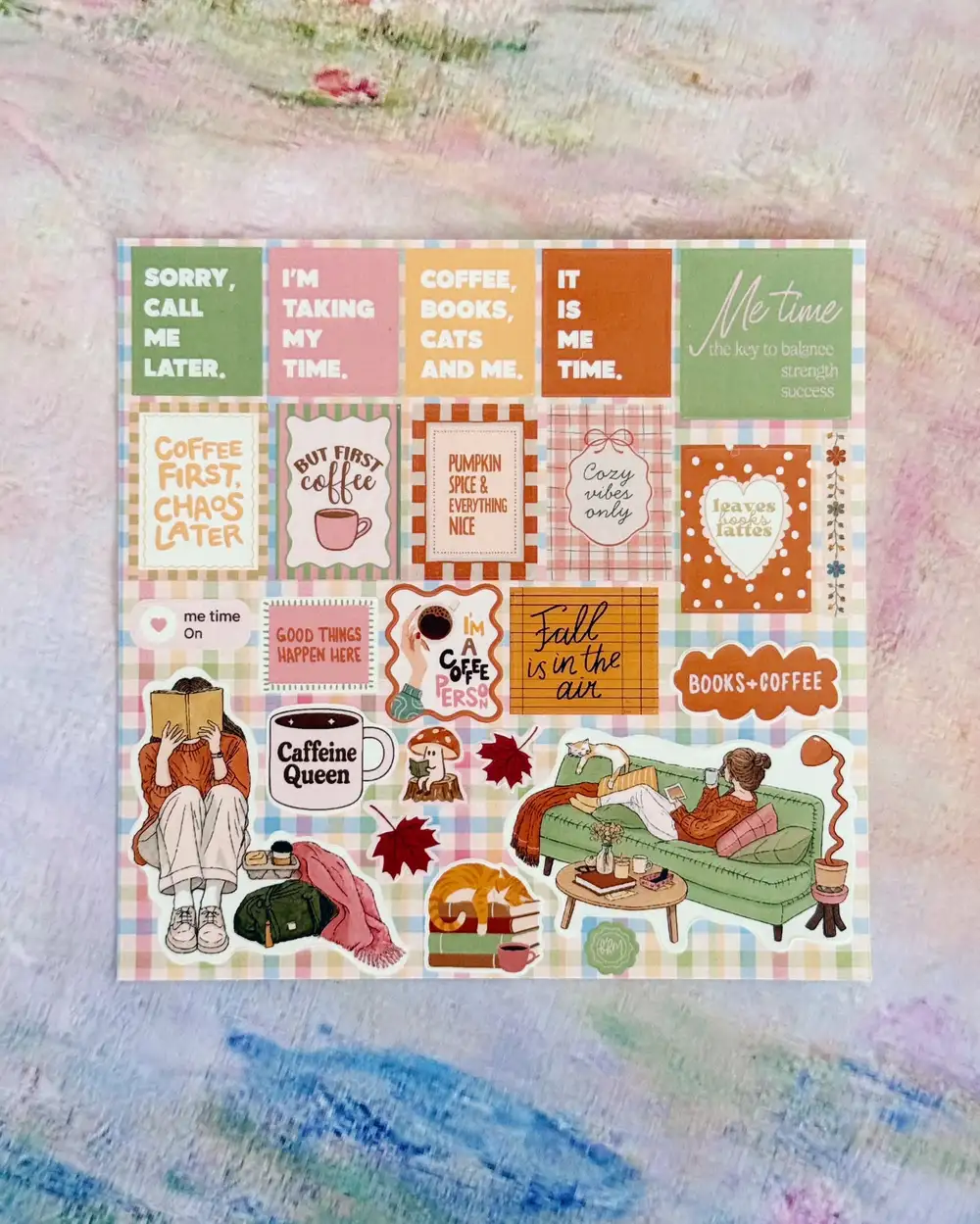 Me Time Sticker Seti