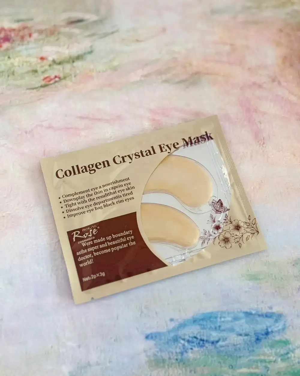 Rose Cosmetics Collagen Crystal Eye Mask Göz Maskesi