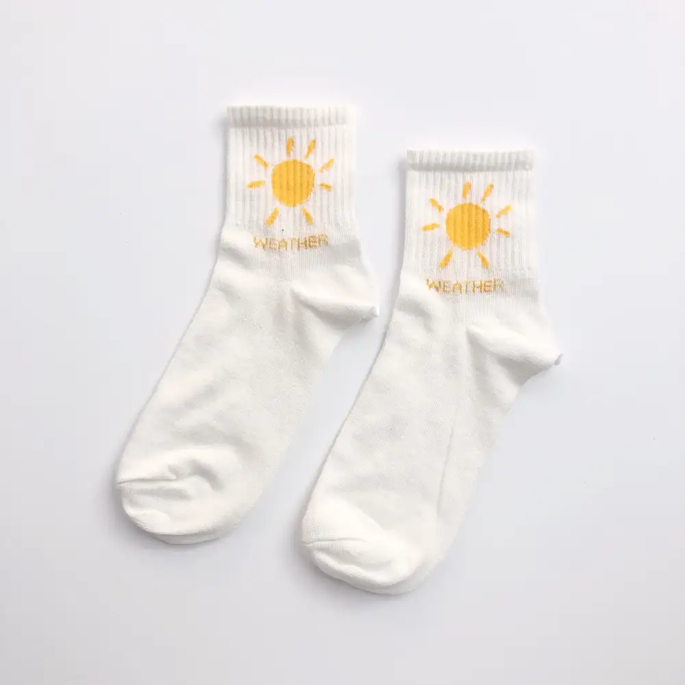 Güneş beyaz çorap