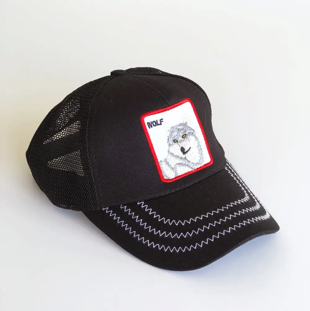 Wolf Cap Siyah Şapka