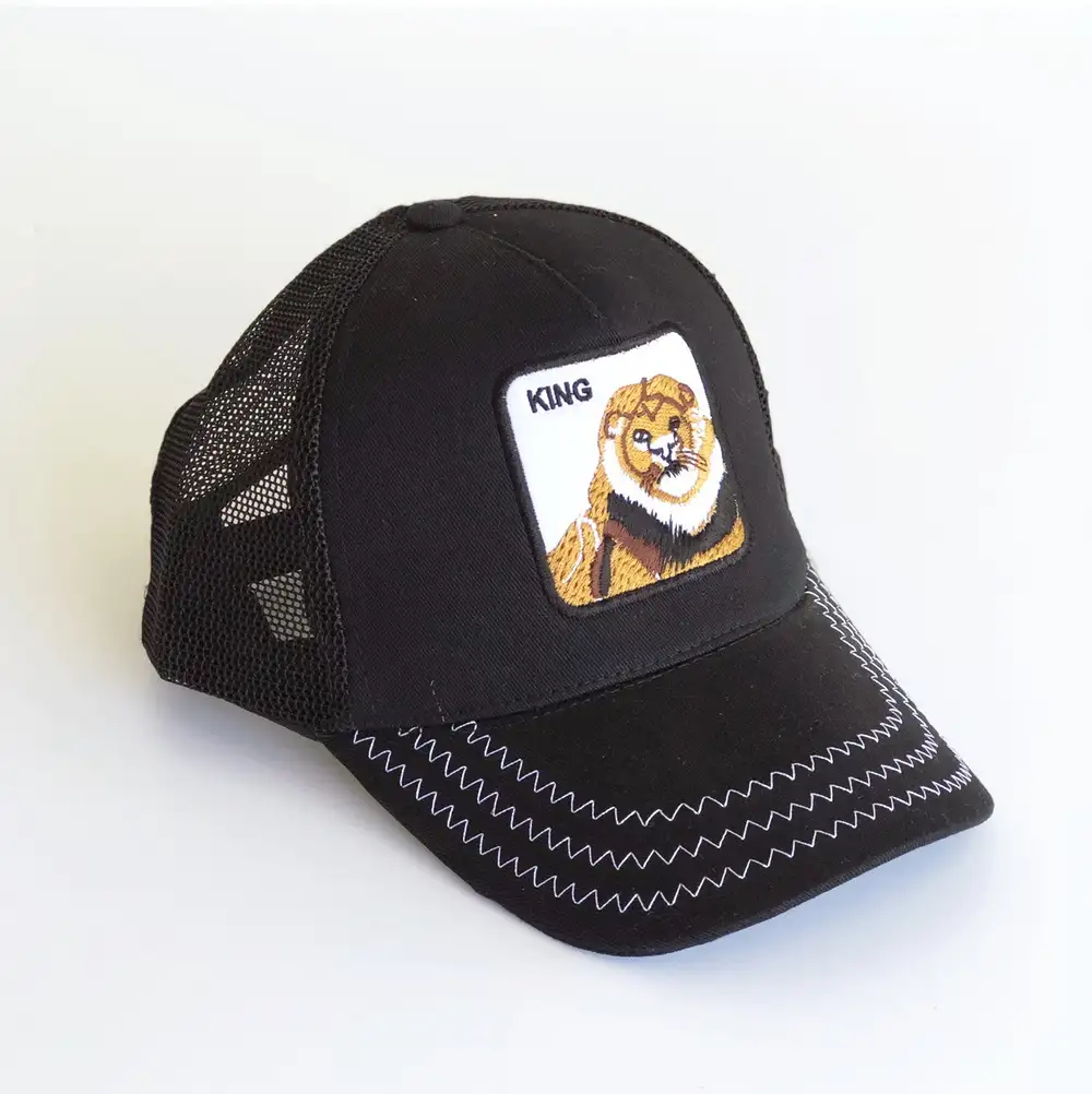 King Cap Siyah Şapka