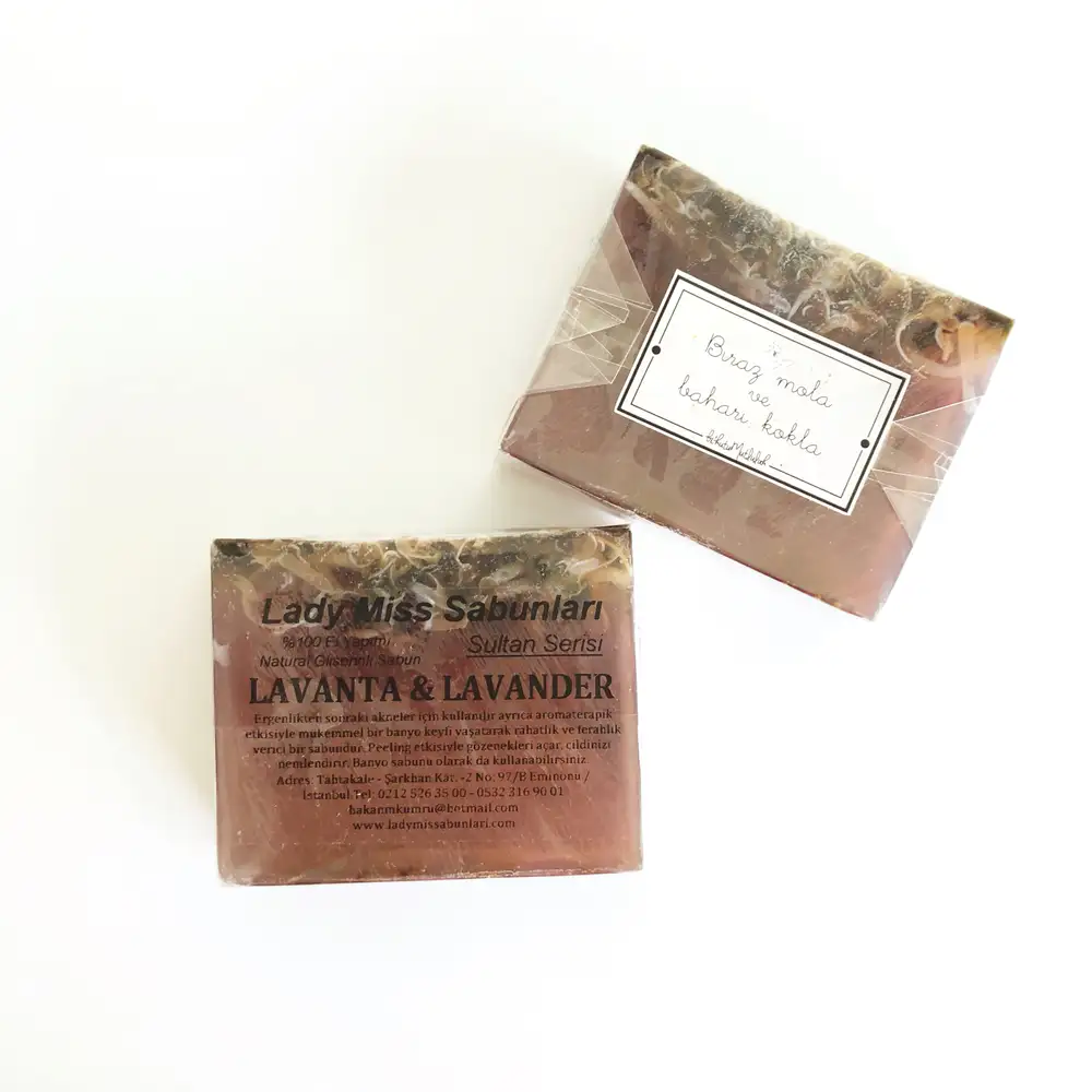 Lavanta Sabunu %100 El Yapımı Natural Gliserinli Sabun