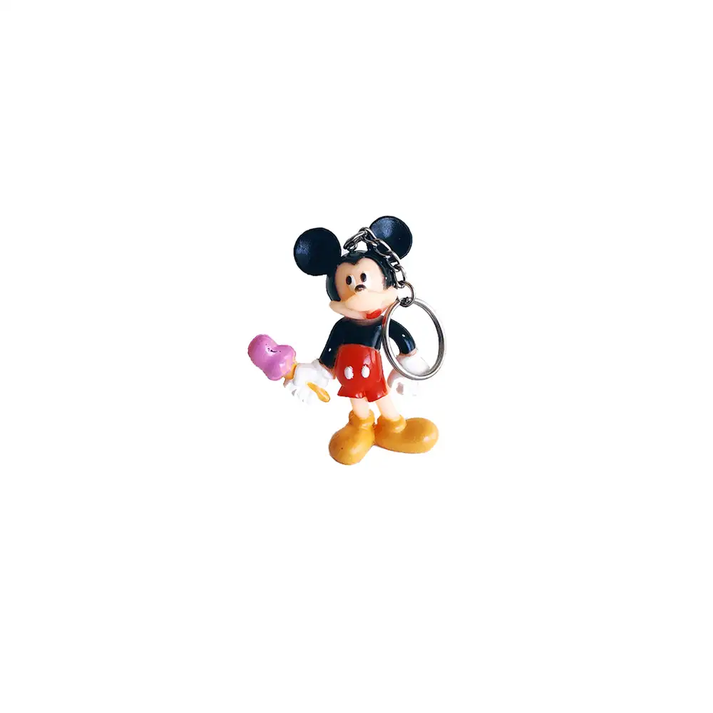Mickey mouse dondurmacı fare anahtarlık