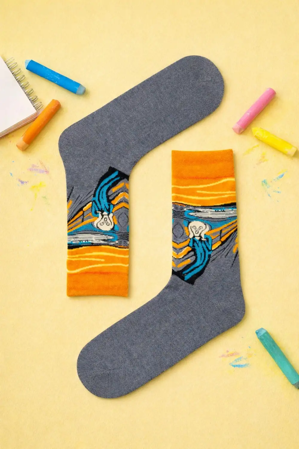 Edvard Munch Çığlık Çorap