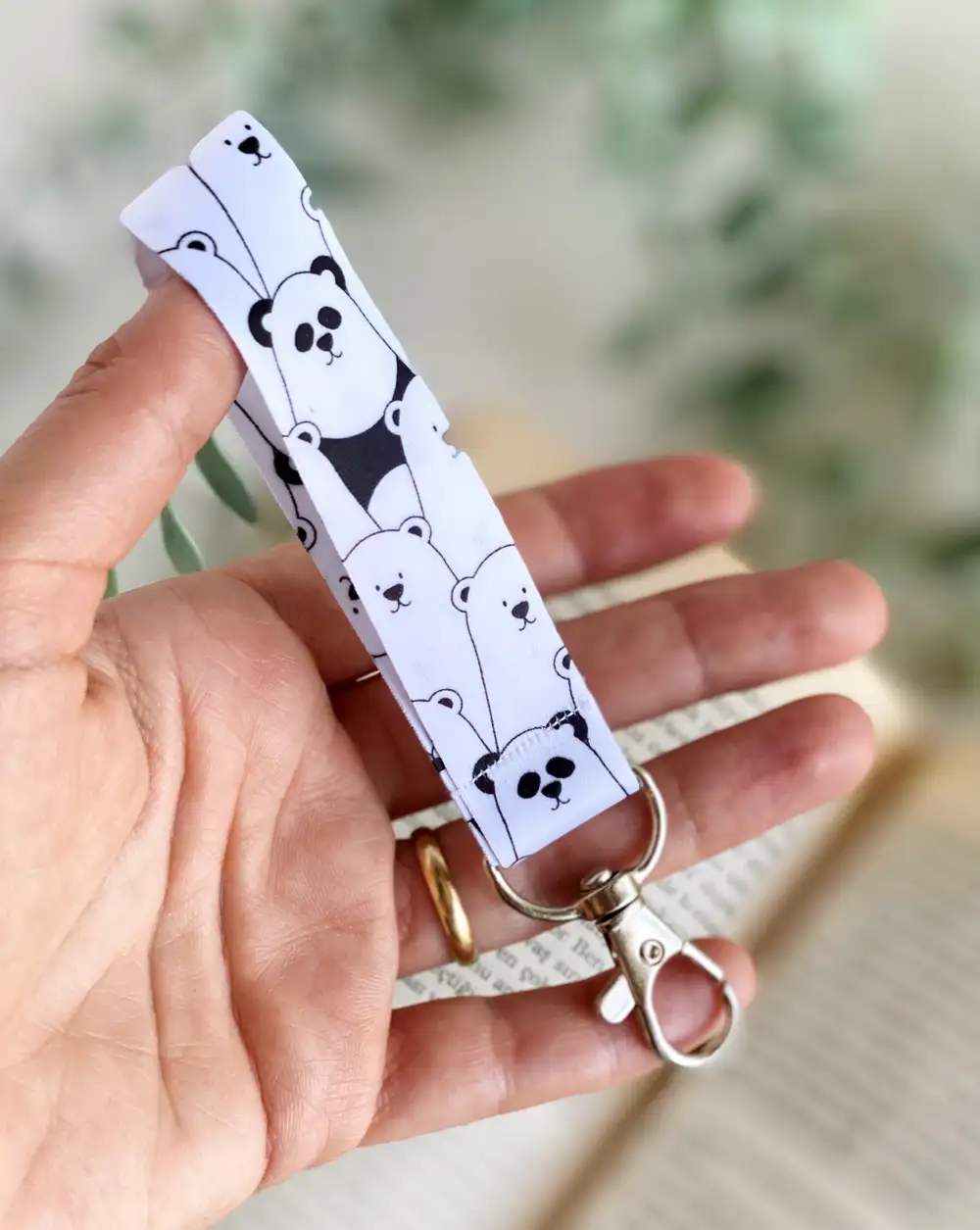 Anahtarlık Çanta Aksesuarı - Panda Anahtarlık