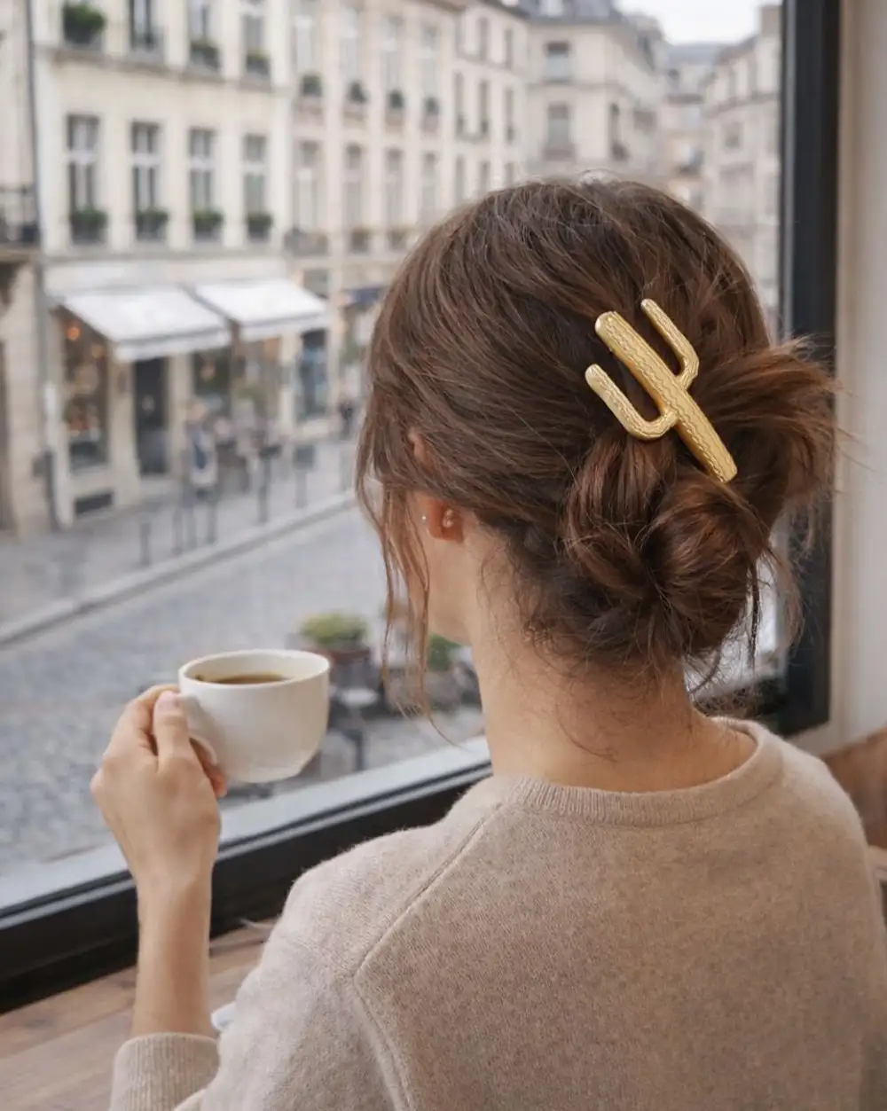 Toka Çeşitleri - Gold Kaktüs Toka