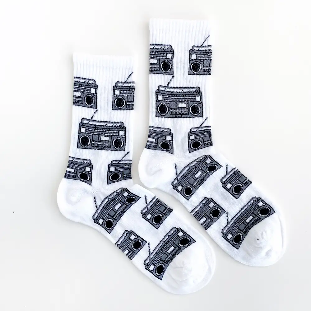Çorap N272 Beyaz Serisi - Radyo Çorap