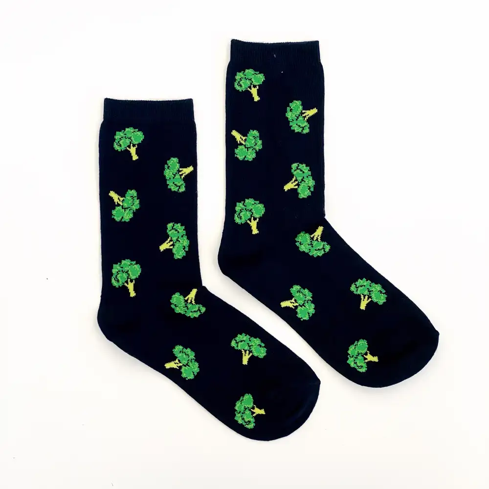 Çorap N311 - Siyah Ağaçlar Çorap