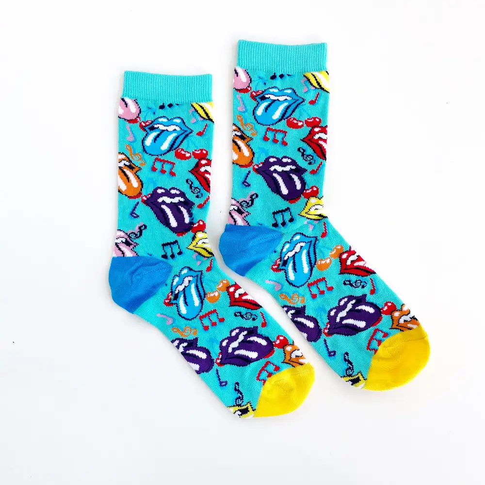 Çorap N321 - Renkli 90'lar Pop Çorap