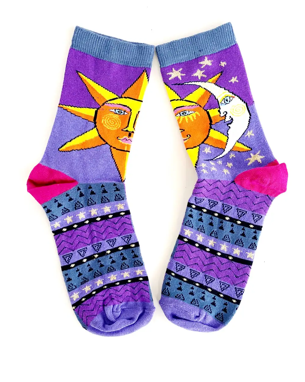Çorap N347 -  Güneş Ve Ay Çorap