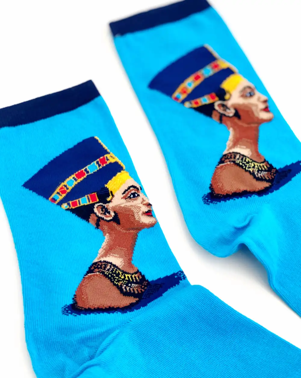 Çorap N359 -  Tablo Serisi - Turkuaz Nefertiti Çorap