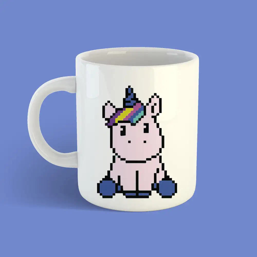 Piksel Unicorn Kupa