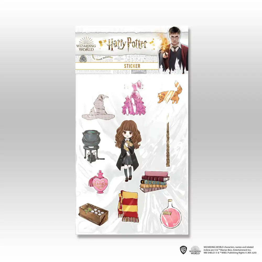 Harry Potter Wizarding World - Sticker - Hermione Granger Set