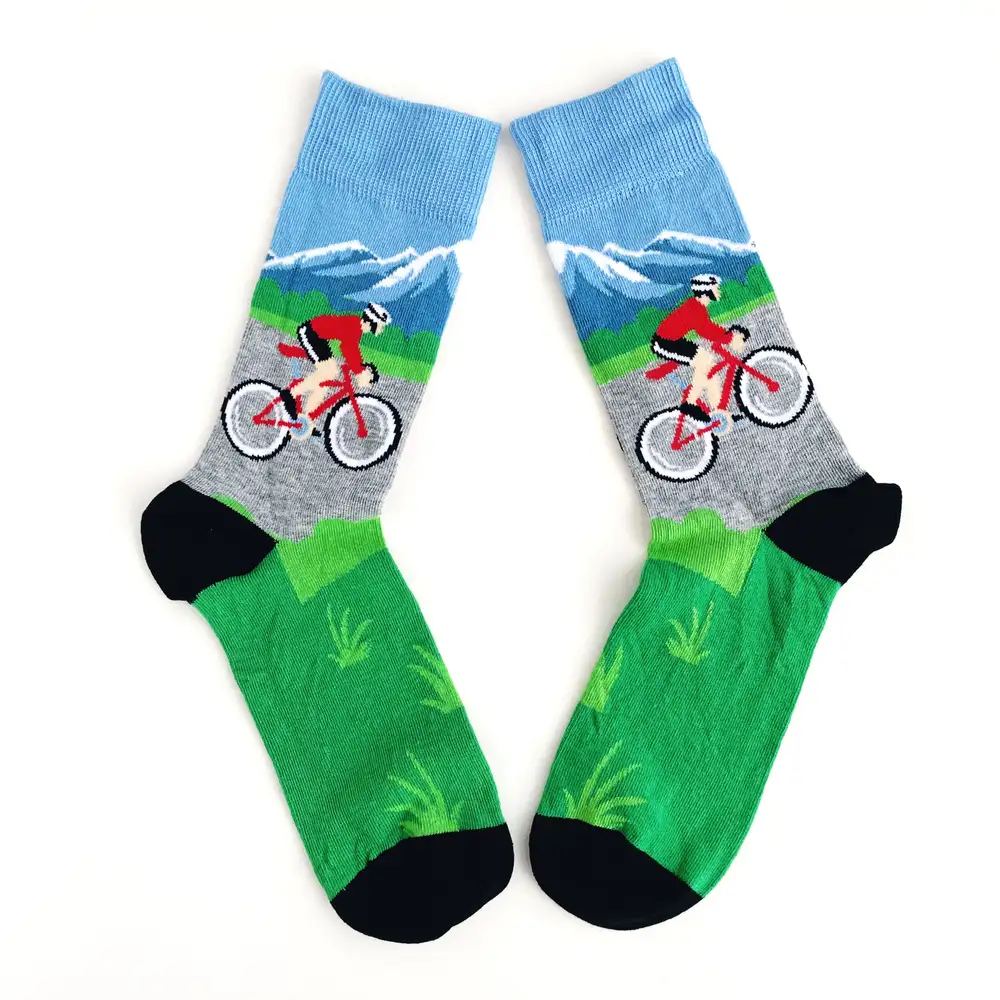 Çorap N146 - Siyah Topuklu Bisikletli Çorap