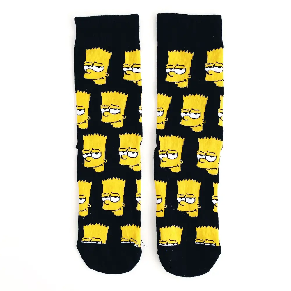 Çorap N267 - Bart Simpson Kafalar Çorap