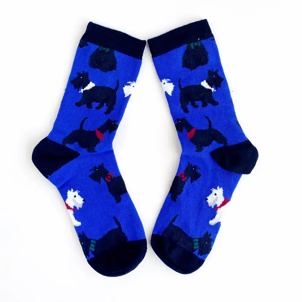 Çorap N461 - Lacivert Köpekler Çorap
