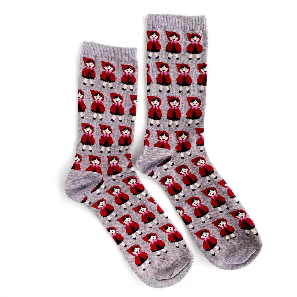 Çorap N110 - Kırmızı Başlıklı Kız Çorap