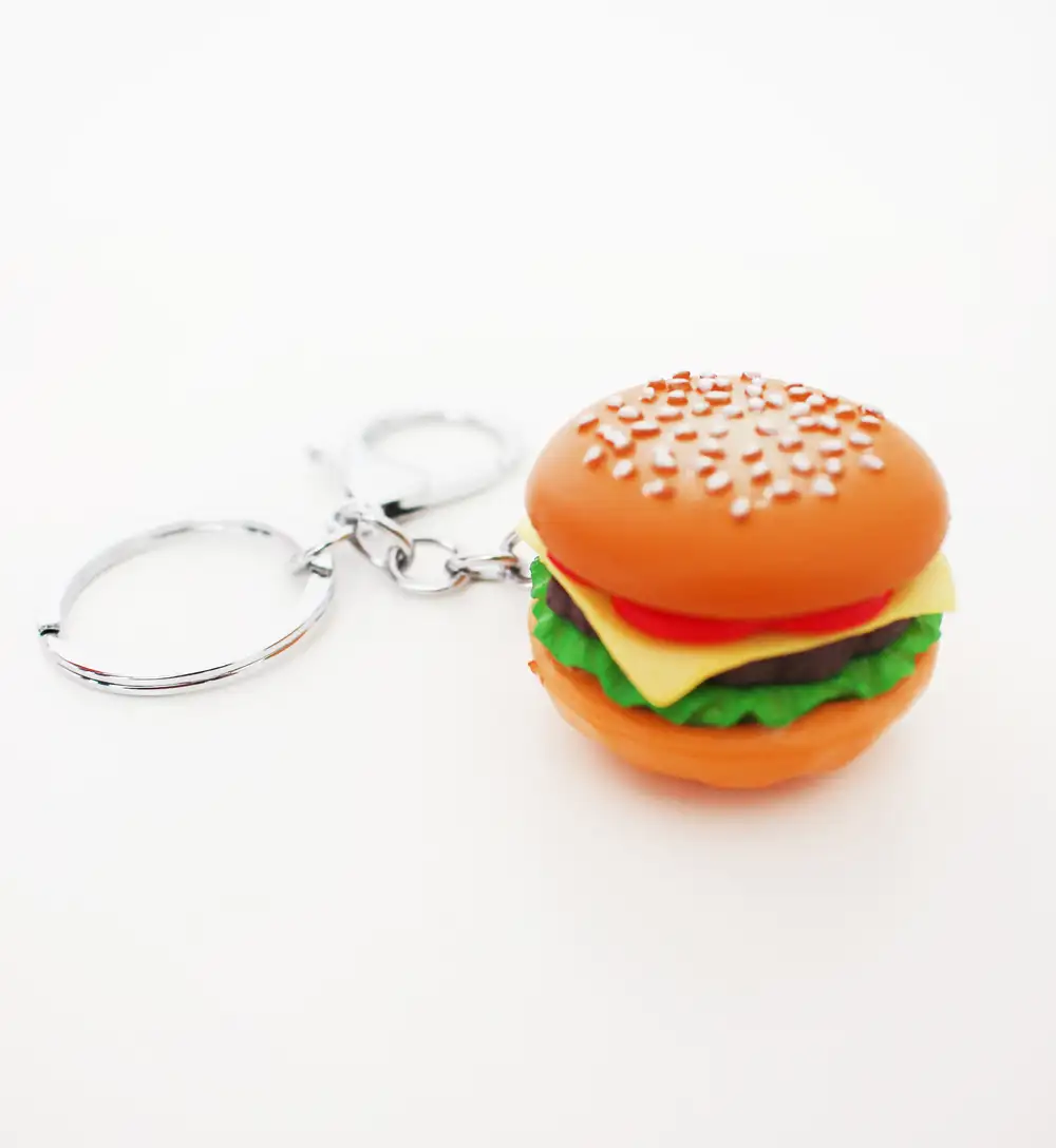 Anahtarlık - Hamburger Anahtarlık
