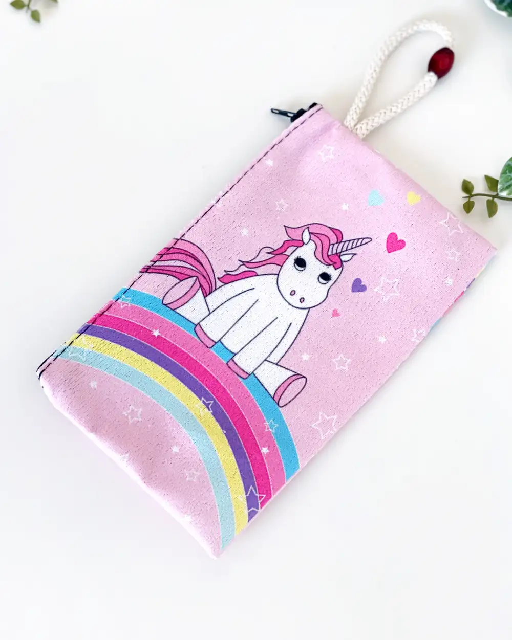 Bez Cüzdan Kalemlik - Unicorn Kalemlik