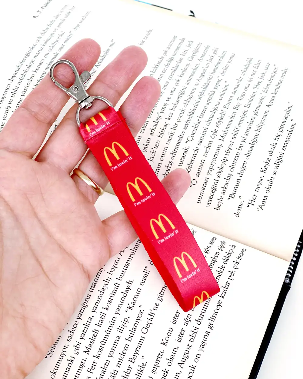 Anahtarlık Çanta Aksesuarı - Fast Food Anahtarlık