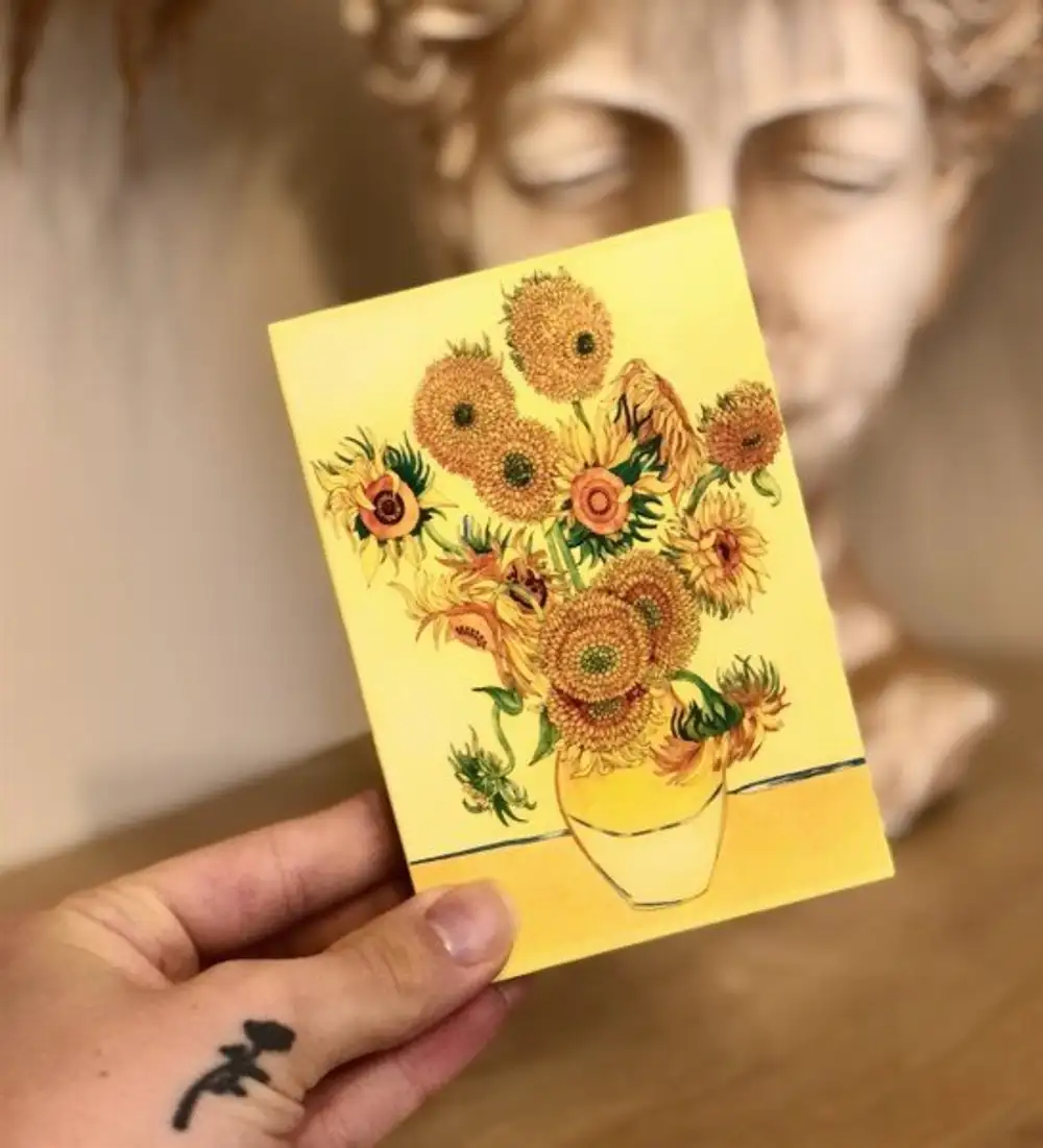 Fotoğraf Albümü - Van Gogh Ayçiçekleri Mini Albüm
