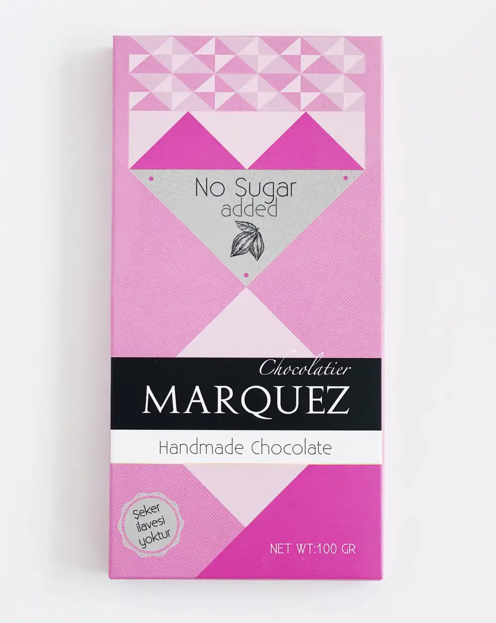 Marquez Şeker ilavesiz Bitter Tablet Çikolata