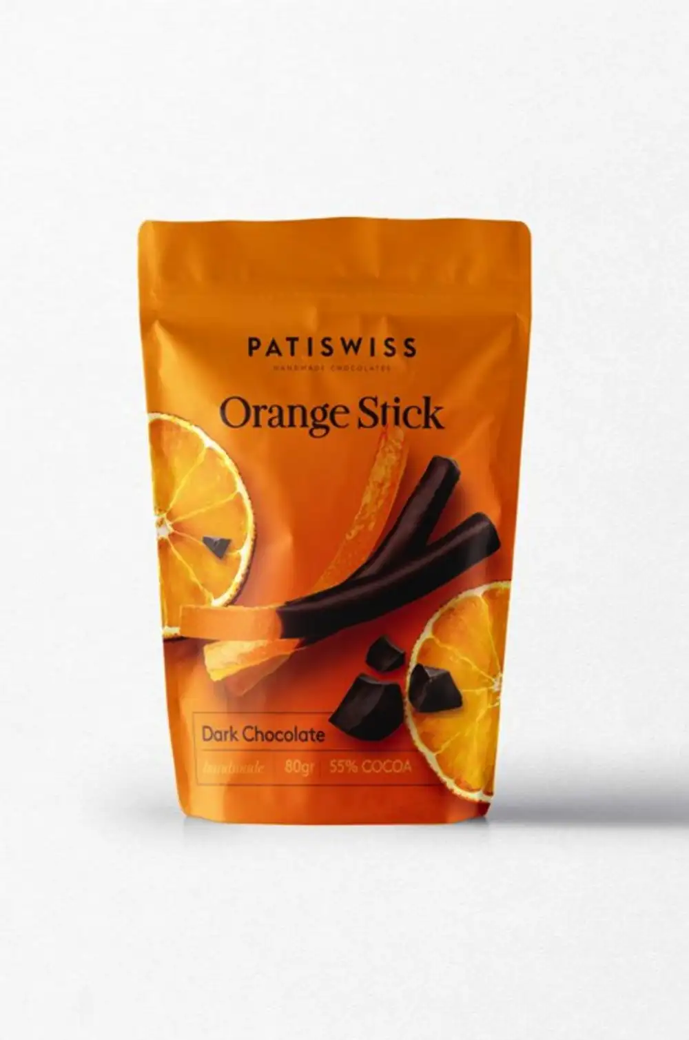 Patiswiss Dark Chocolate Orange Stick Portakallı Çikolata