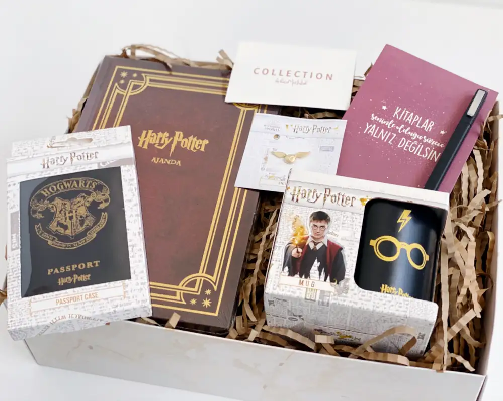 Collection Bikutumutluluk Harry Potter Büyülü Hediye Kutusu
