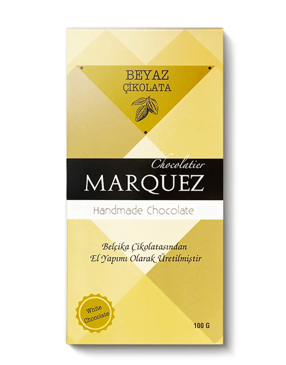 Marquez Beyaz Tablet Çikolata