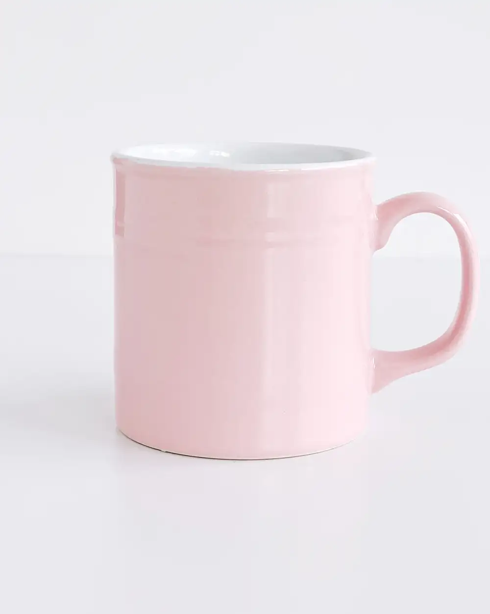 Pembe Pastel Silindir Kupa