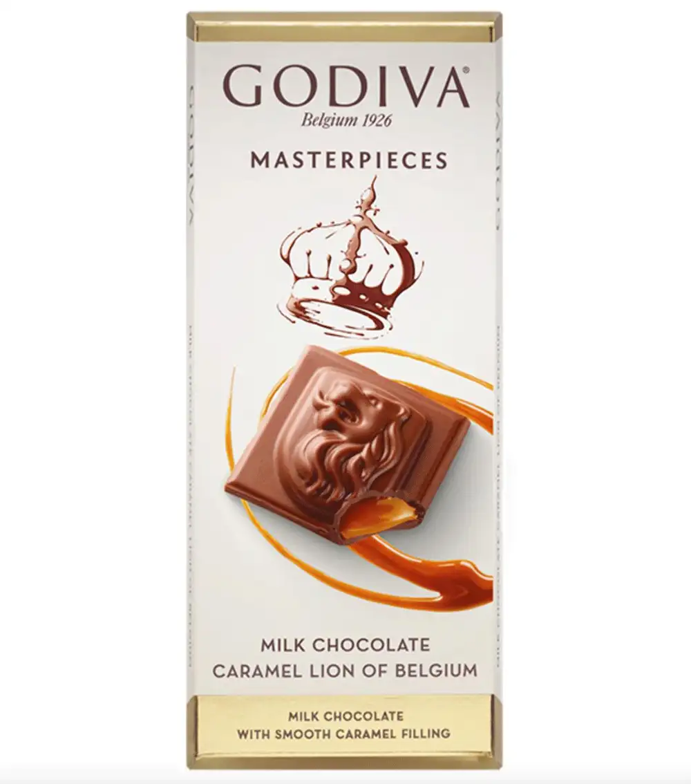Godiva Milk Chocolate Caramel Lion Çikolata