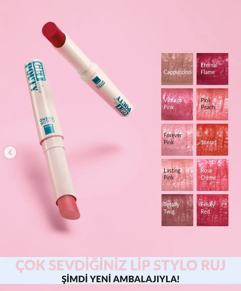 Avon True Beauty Lip Stylo Ruj - Cappuccino