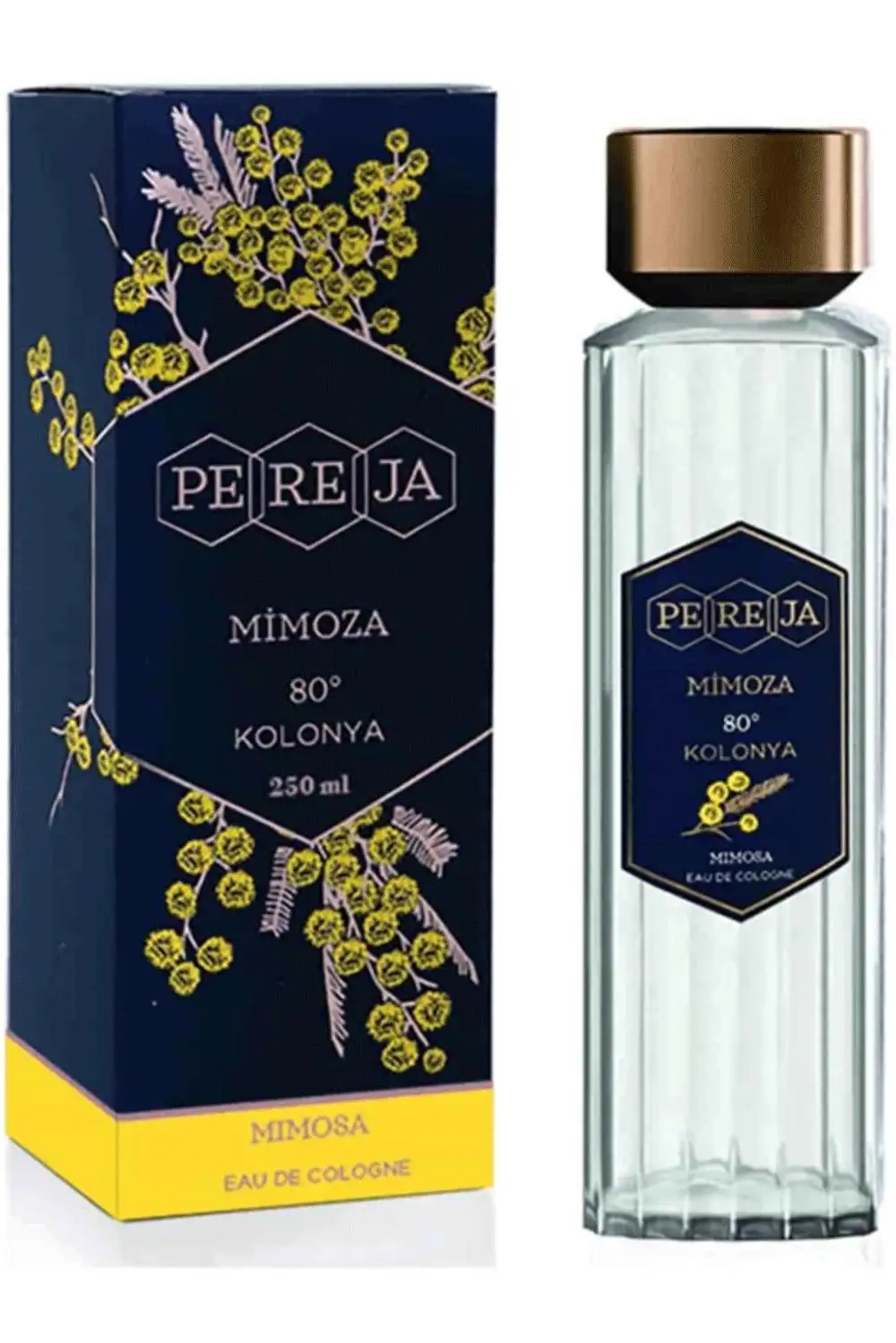 Pereja Mimoza Kolonyası 250 ml Cam Şişe
