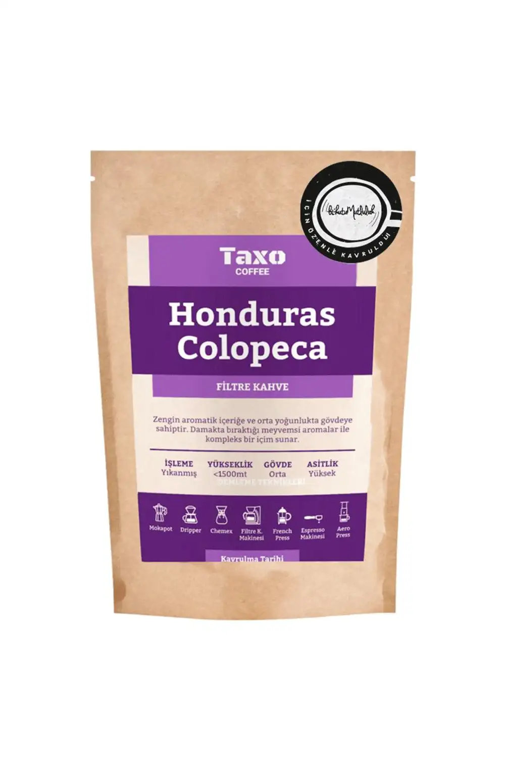 Filtre Kahve - Honduras Colopeca Taxo Coffee 50 gr.