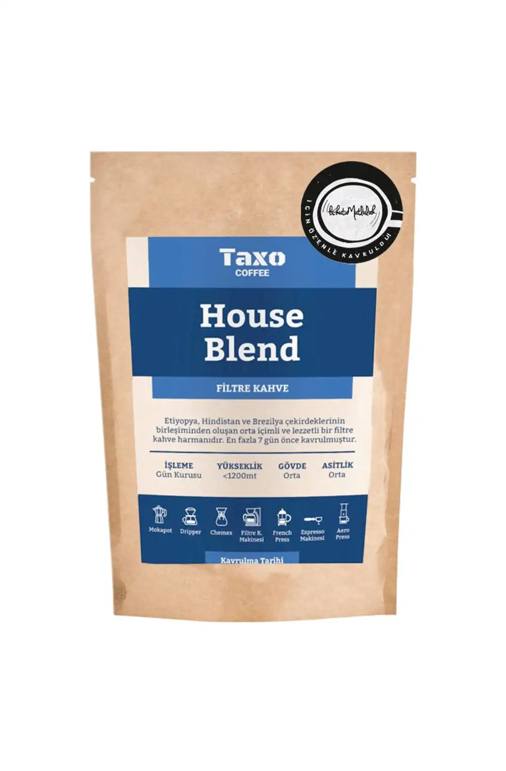 Filtre Kahve - House Blend Taxo Coffee 50 gr.