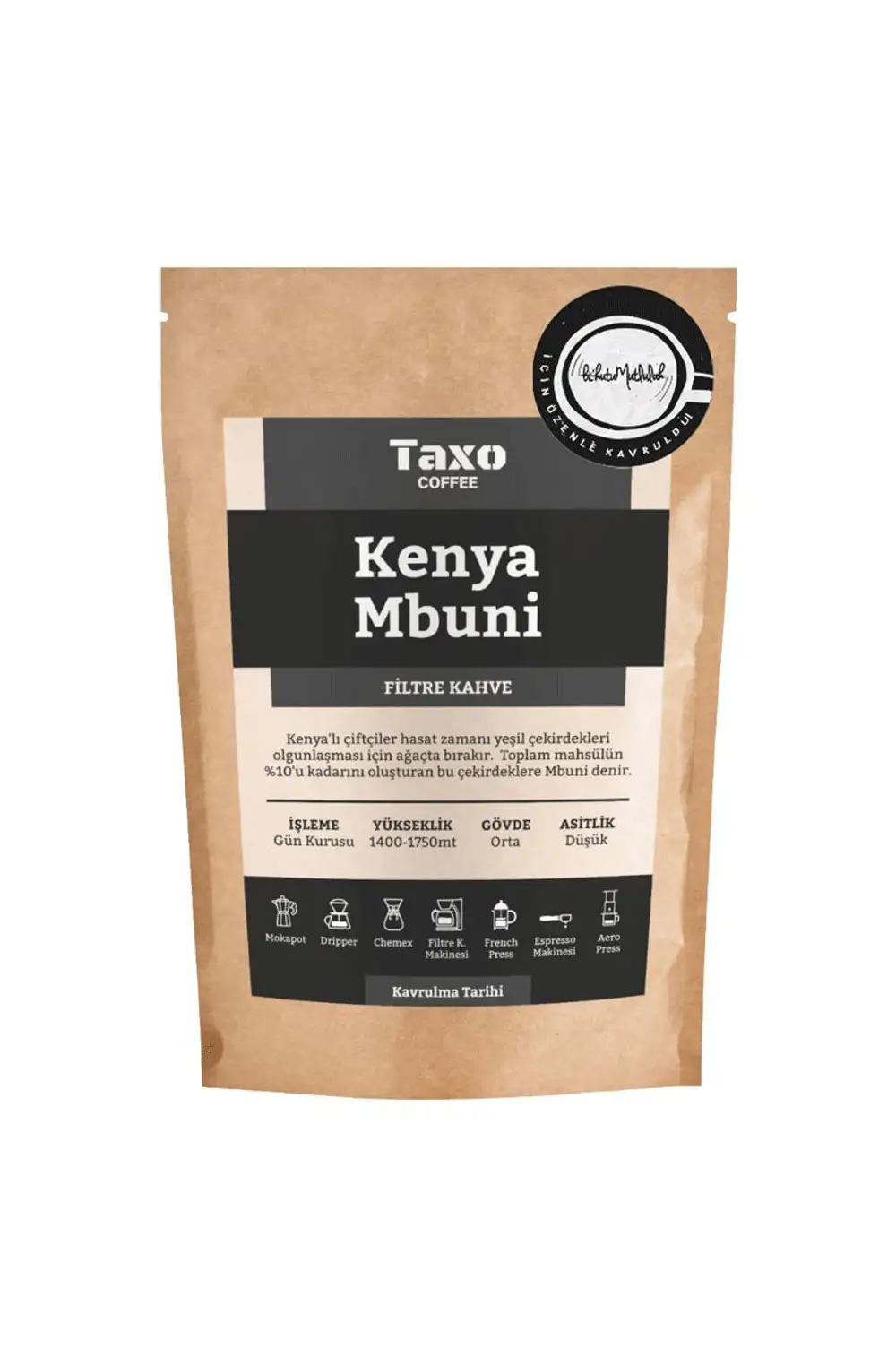 Filtre Kahve - Kenya Mbuni Taxo Coffee 50 gr.