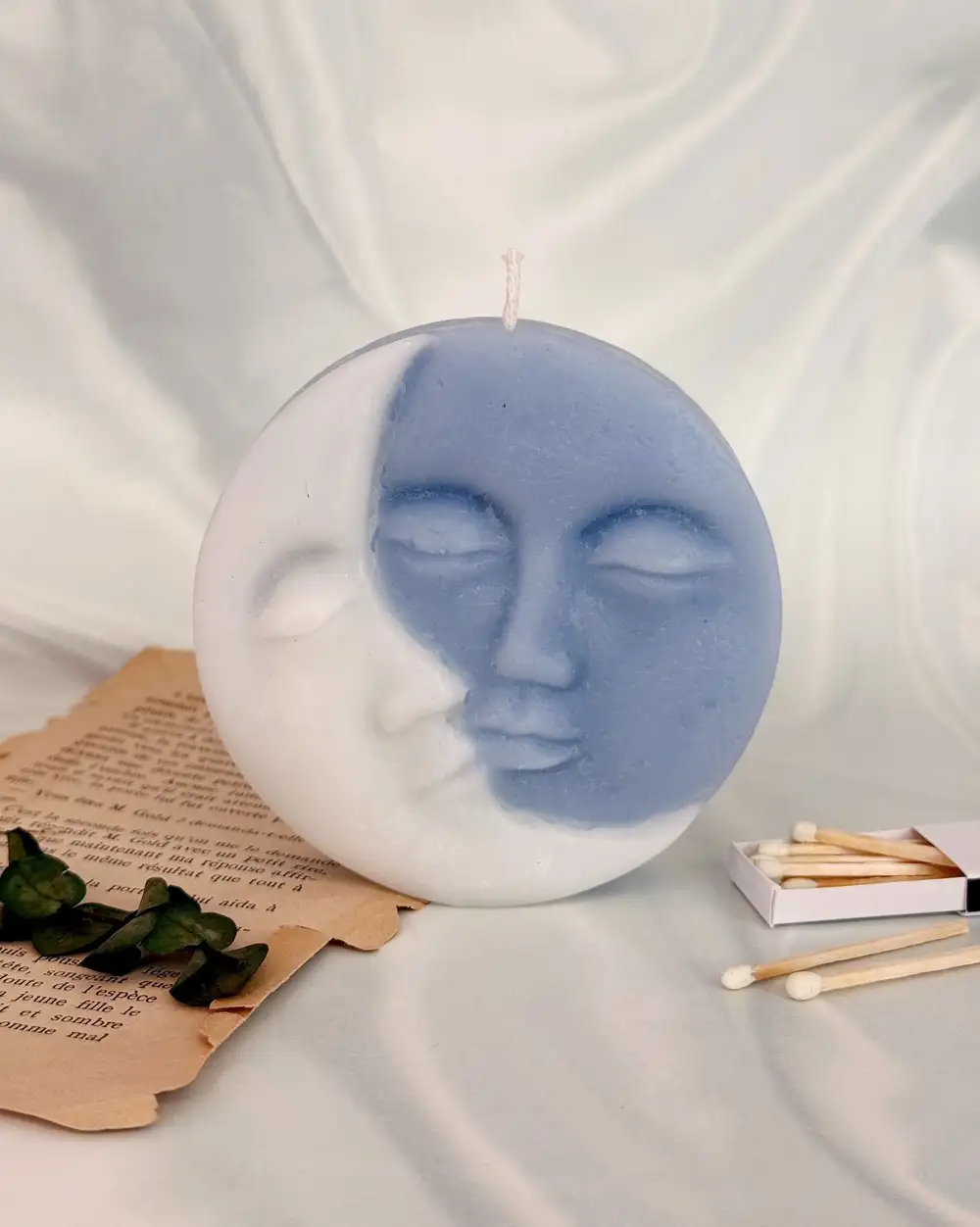 Ay Güneş Mavi Kokulu Mum