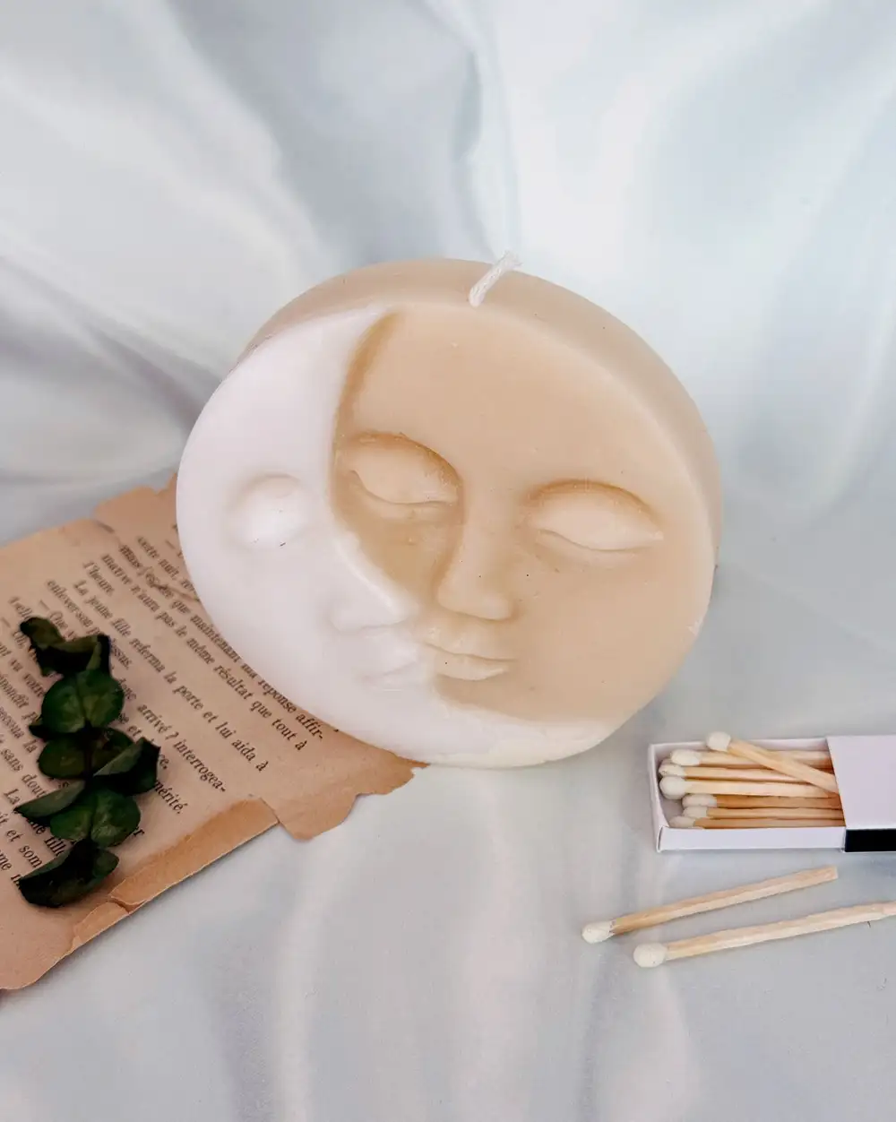 Ay Güneş Sarı Mum