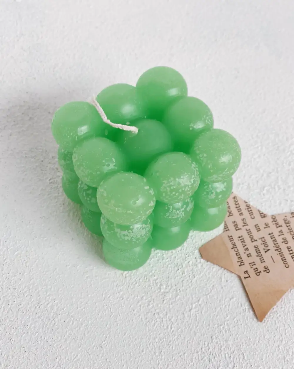 Bubble Yeşil Kokulu Mum